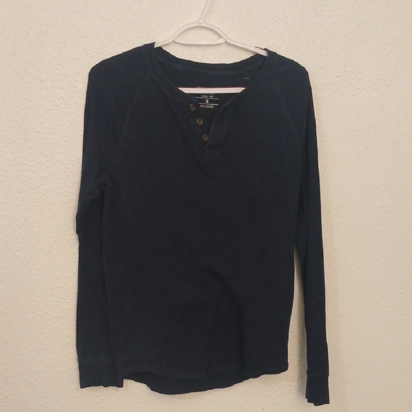 "Make Offer" Mossimo Supply Co Blue Long Sleeve Tee Essential - Picture 1 of 4